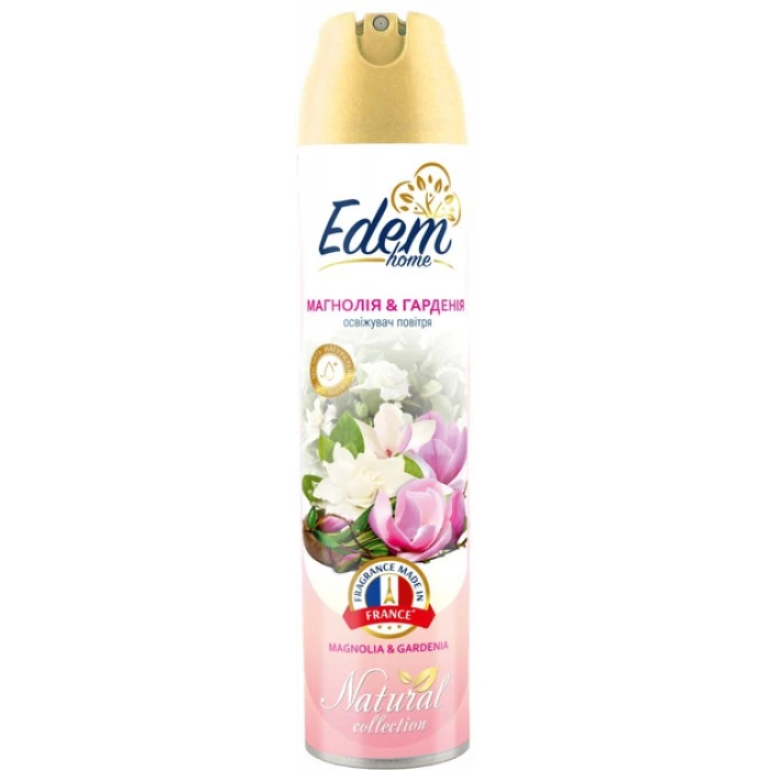 Освежитель воздуха Edem home Natural Магнолия и Гардения, 300 мл  - 
