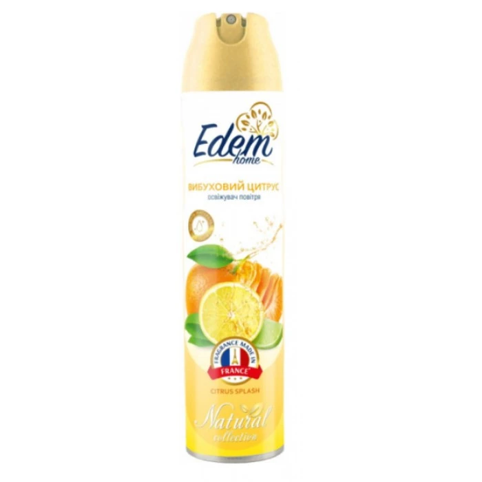 Освіжувач повітря Edem home Natural Вибуховий Цитрус, 300 мл - 