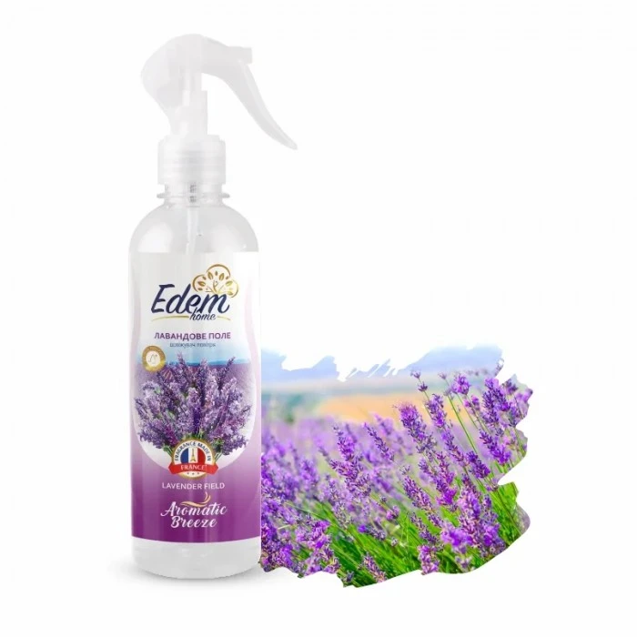 Освежитель воздуха Edem Home Aromatic Breeze Лавандовое поле, 420 мл - 