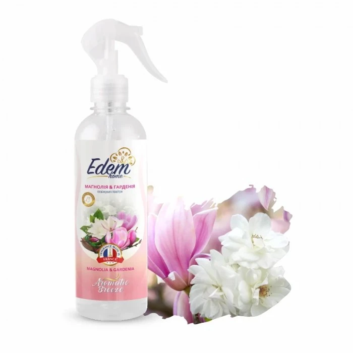 Освіжувач повітря Edem Home Aromatic Breeze Магнолія та гарденія, 420 мл - 