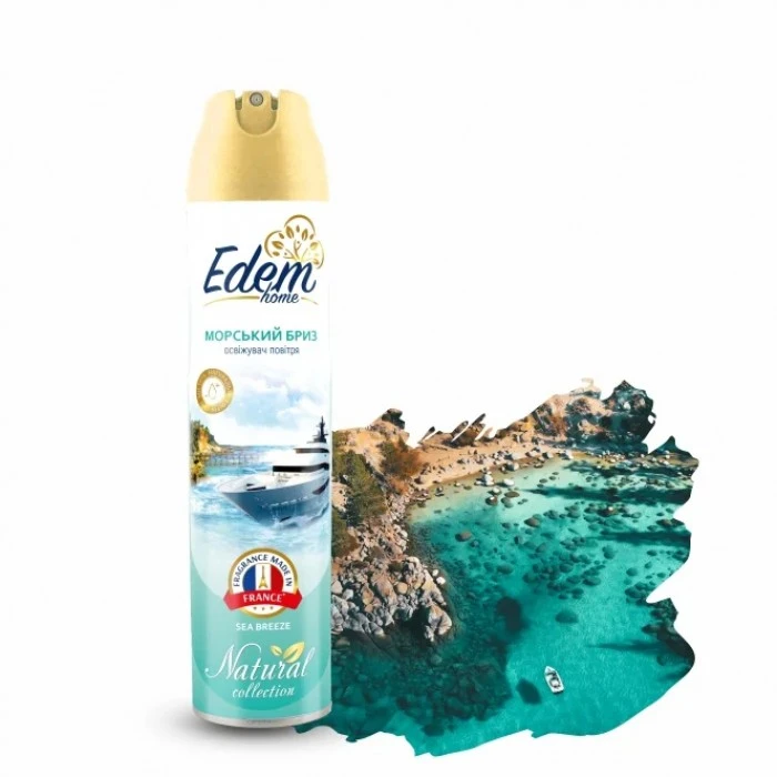 Освежитель воздуха Edem Home Natural Морской бриз, 300 мл - 