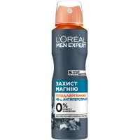 Дезодорант-антиперспирант для тела L'Oreal Paris Men Expert Магний, 150 мл