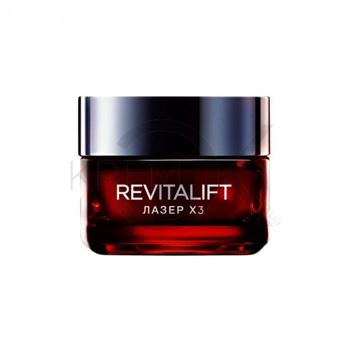 Денний крем-догляд L'Oreal Paris Revitalift Laser Х3 Регенеруючий з SPF-20, 50 мл  - 