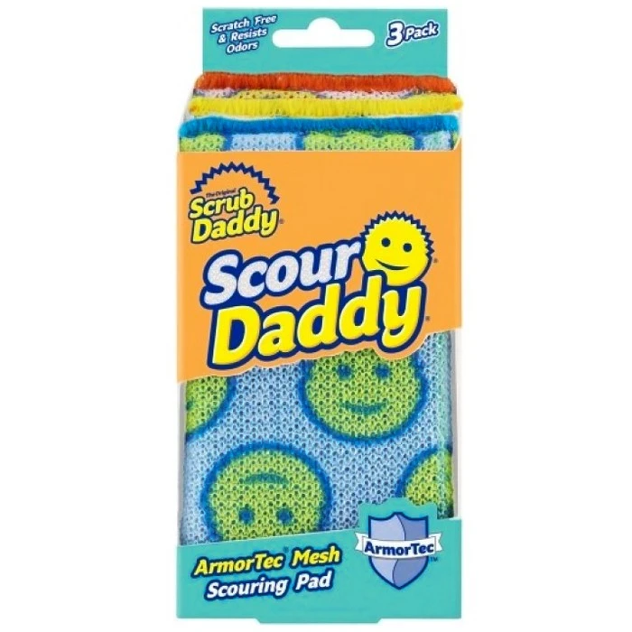Универсальная губка для чистки Scrub Daddy, 3 шт - 