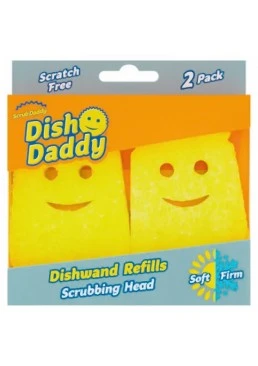 Запасні губки для щіток для миття посуду Scrub Daddy Dish, 2 шт
