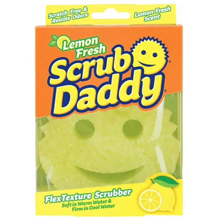 Губка-скрабер Scrub Daddy Lemon Fresh Лимон, 1 шт - 