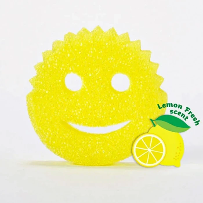 Губка-скрабер Scrub Daddy Lemon Fresh Лимон, 1 шт - 