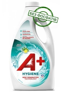 Гель для стирки A+ Hygiene Универсальный, 3.25 л (65 стирок)