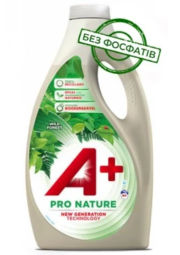 Гель для прання A + Pro Nature Універсальний, 4 л (80 прань)