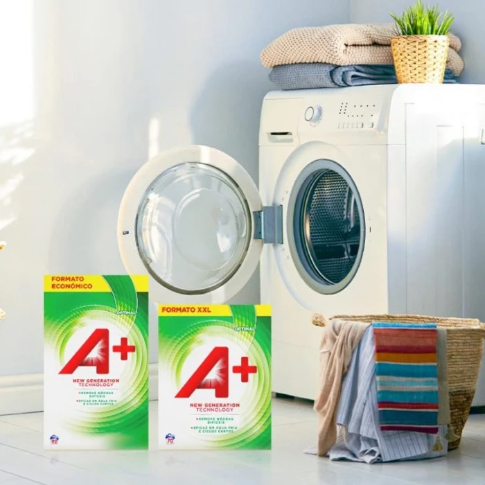 Стиральный порошок A+ Optimal универсальный, 4.2 кг (70 стирок) - 