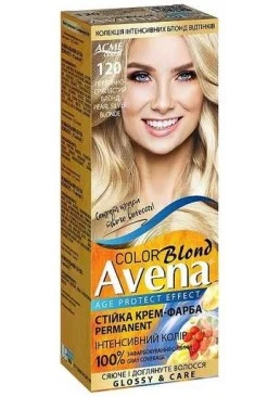 Крем-краска Acme Avena Gloss Color №120 Жемчужно-серебристый блонд, 133 мл