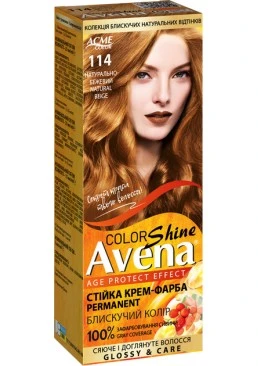 Крем-краска Acme Avena Gloss Color №114 Натурально-бежевый, 138 мл