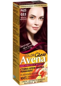 Крем-краска Acme Avena Gloss Color №033 Махагон, 133 мл