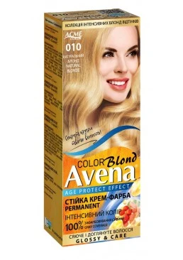 Крем-краска Acme Avena Gloss Color № 010 Натуральный блонд, 133 мл