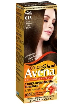 Крем-краска Acme Avena Gloss Color №015 Темно-русый, 133 мл
