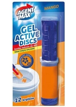 Шприц-гель для унитаза Agent Max Манго 75 мл, 12 нанесений