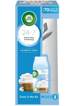 Автоматический освежитель воздуха Air Wick Свежесть Белья, 1 шт