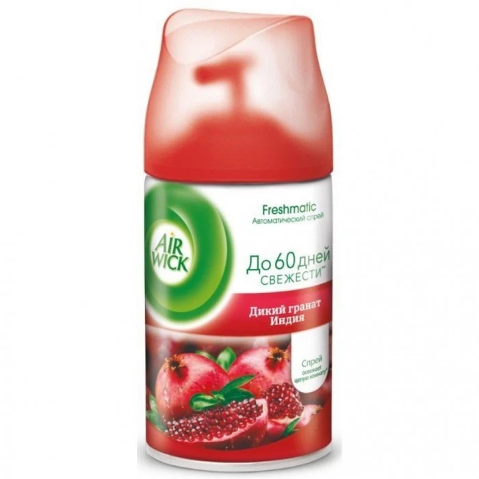 Освежитель воздуха Air Wick автоматический сменный баллон Дикий гранат Индия, 250 мл - 