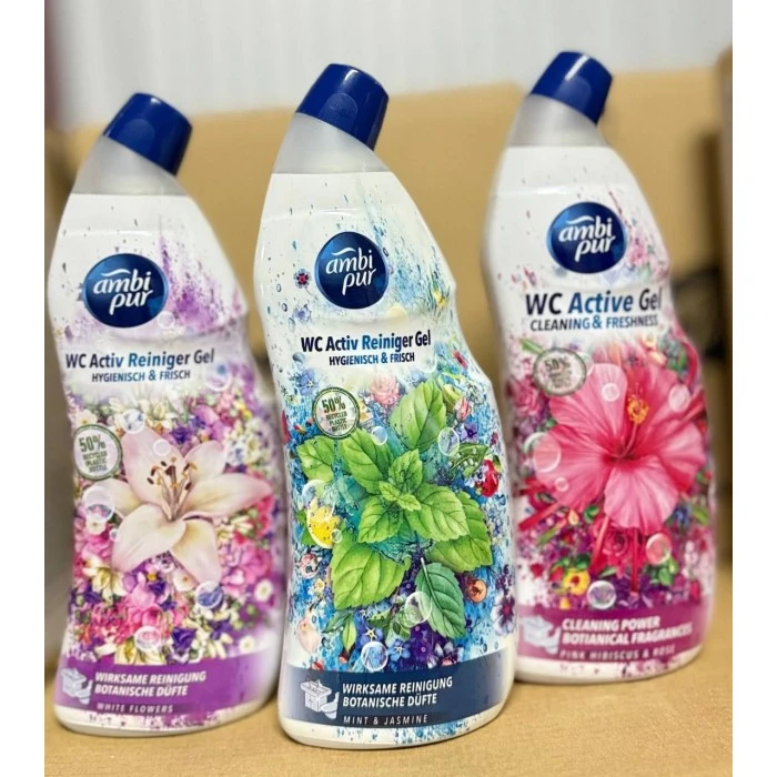 Гель для туалету Ambi Pur WC Botanical Fragrances Білі квіти, 750 мл - 