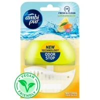 Підвісний блок для туалету Ambi Pur Odor Stop 5в1 Лимон і мандарин, 55 г