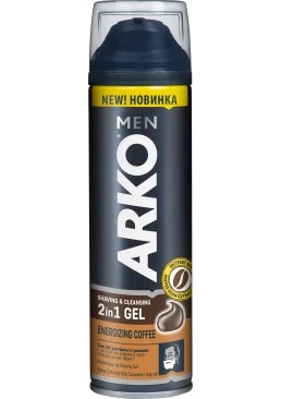 Гель для гоління ARKO з екстрактом кавових зерен, 200 мл
