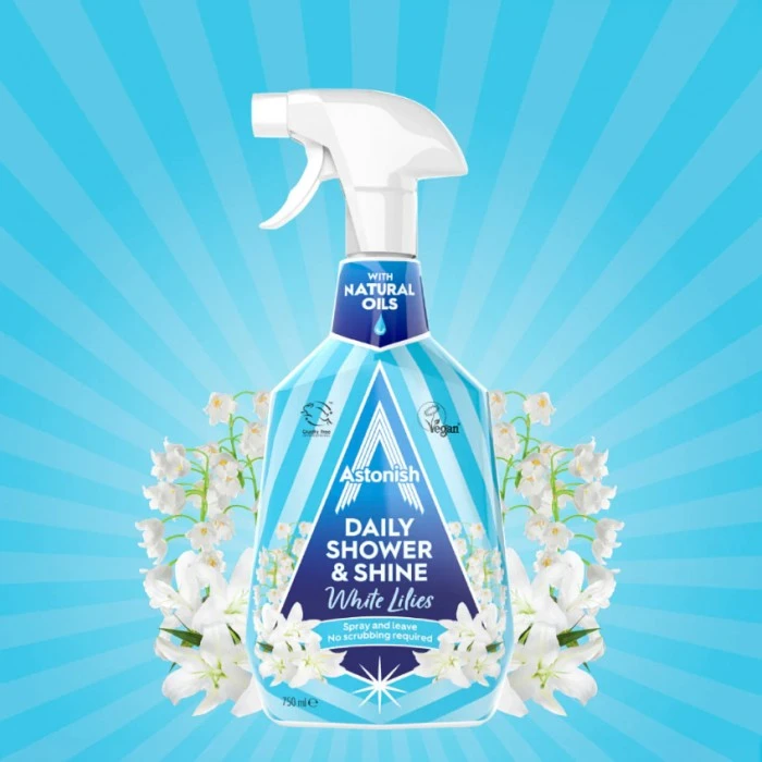 Средство Astonish для чистки душевых кабин, 750 мл - 