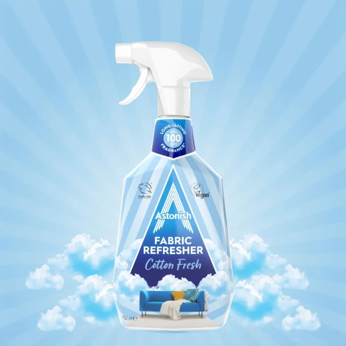 Нейтрализатор запахов Astonish для текстиля, ковров и одежды, 750 мл - 