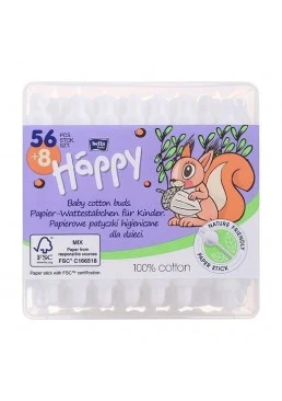Ватні палички Bella Baby Happy, 64 шт