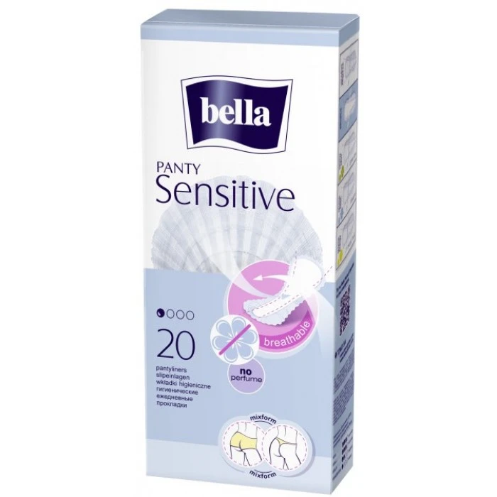Ежедневные прокладки Bella Panty Sensitive, 20 шт - 