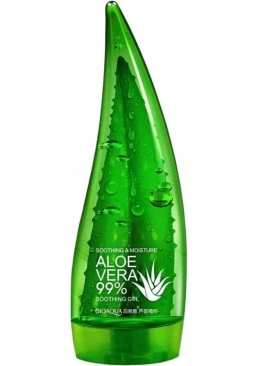 Гель Bioaqua Aloe Vera 99% з натуральним соком алое і гіалуроновою кислотою, 160 мл 