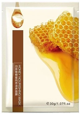 Тканинна маска BIOAQUA для обличчя з медом, 1 шт