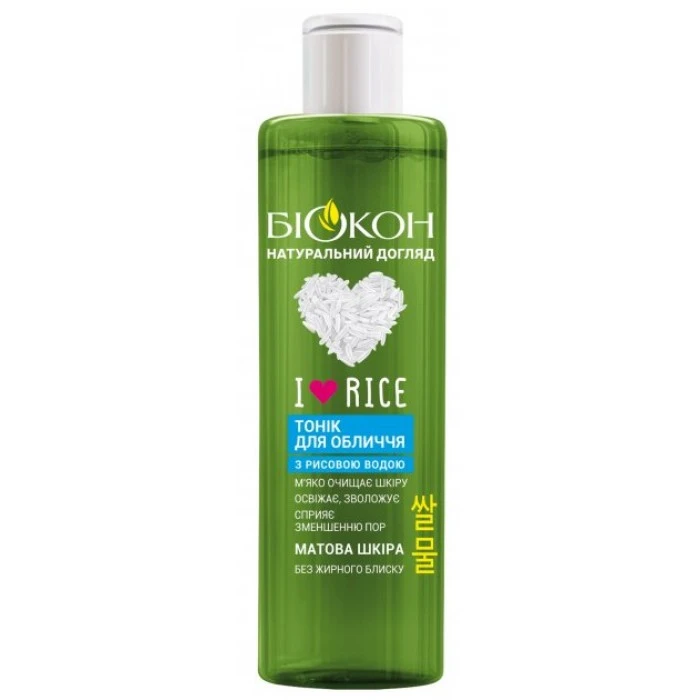 Тоник для лица Биокон I love rice, 200 мл  - 