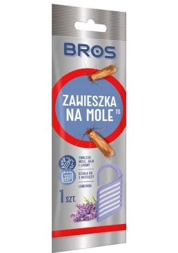 Подвеска от моли Bros Лаванда для шкафа, 1 шт