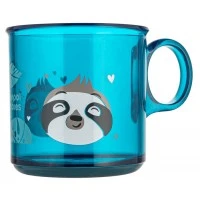 Кружка антискользящая Canpol Exotic Animals Синяя от 1 года, 170 мл