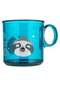 Кружка антиковзаюча Canpol Exotic Animals Синя від 1 року, 170 мл