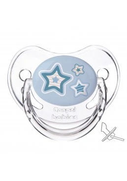 Пустышка силиконовая ортодонтическая Canpol babies Newborn baby (6 - 18 месяцев)