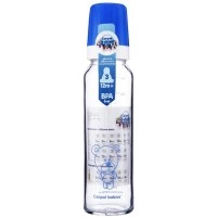 Бутылочка для кормления стеклянная Canpol Babies с силиконовой соской №42/101, 240 мл