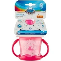Поильник-непроливайка Canpol Babies Sweet fun розовый, 180 мл