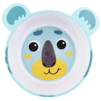 Тарелка антискользящая с ушками Canpol babies меламин, 490 мл