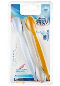 Первые ложечки для кормления Canpol Babies, 3 шт