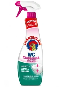 Спрей-піна для очищення унітазу Chante Clair WC Candeggina з ефектом відбілювання, 625 мл