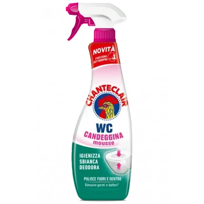 Спрей-пена для очистки унитаза Chante Clair WC Candeggina с эффектом отбеливания, 625 мл - 