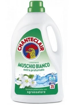Гель для прання Chante Clair Muschio Bianco з ароматом білого мускусу, 1575 мл (35 прань)