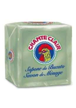 Хозяйственное зеленое марсельское мыло Chante Clair, 250 г