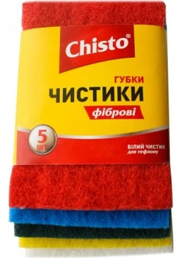 Губки Chisto Чистики кухонные, 5 шт