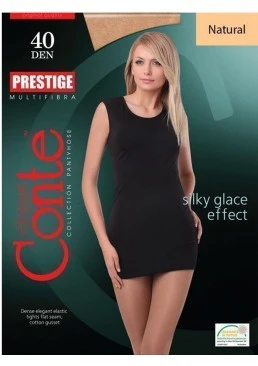 Колготки Conte Prestige 40 Den Natural, 2 розмір