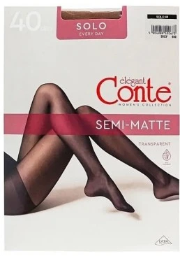 Колготки Conte Solo 40 Den Natural, 2 размер