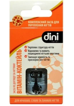 Лак манікюрний Dini Вітамін-коктейль, 7 мл 