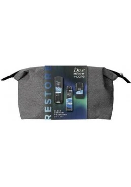 Мужской подарочный набор Dove Men Clean Comfort в косметичке, 3 средства