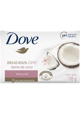 Крем-мило Dove Кокосове молочко та пелюстки жасмину, 135 г